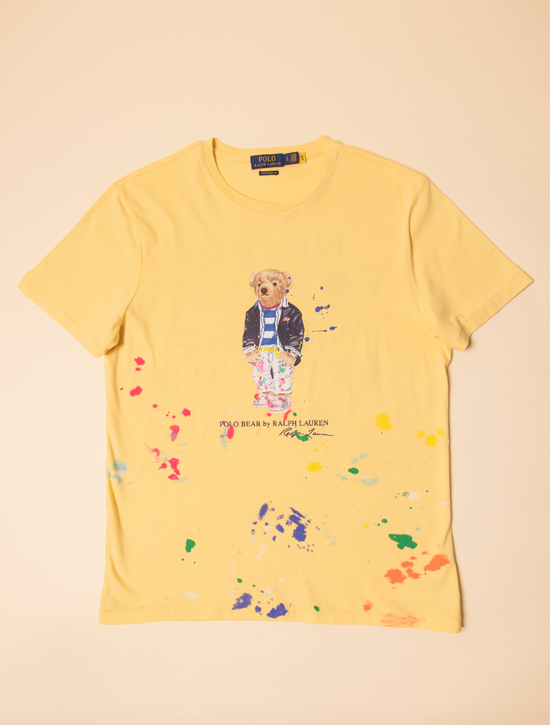 OG Polo Bear T-shirt (Vintage Yellow)
