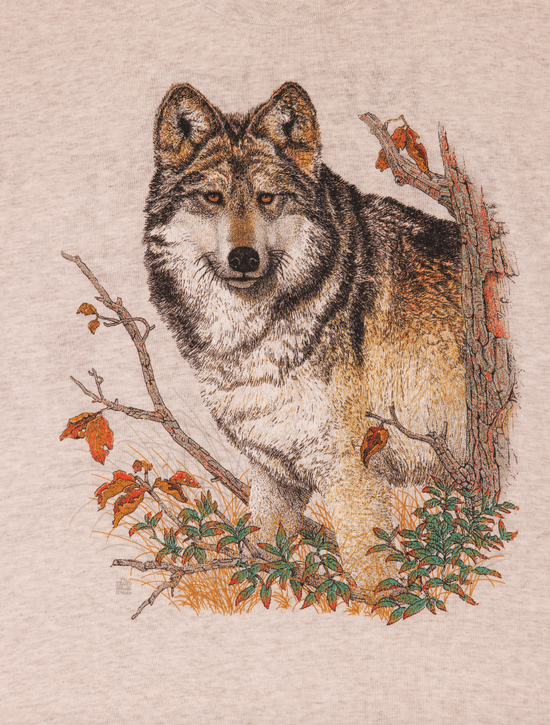 Vintage Wolf Shirt (Gray)