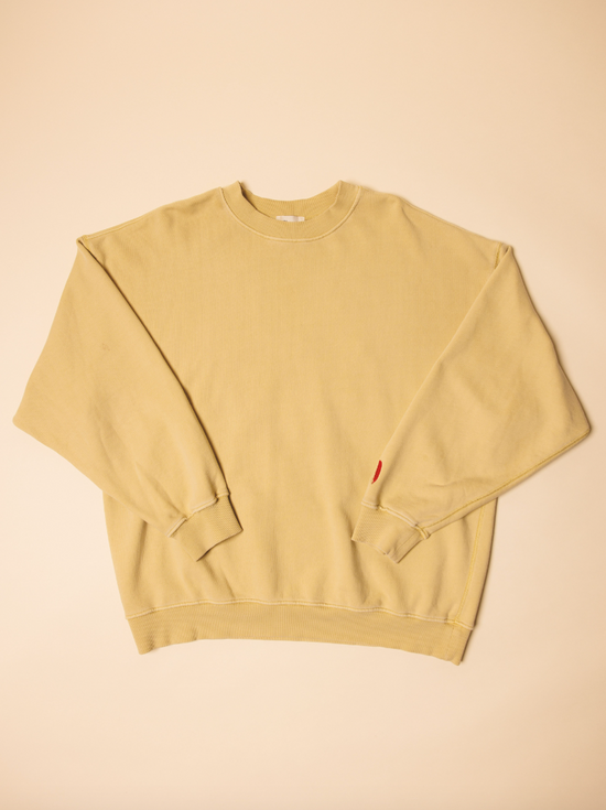 "Never Forget Who The Fuck You Are" Crew (Vintage Yellow)