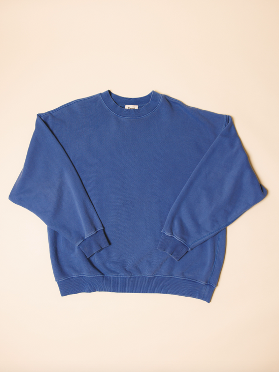 "Never Forget Who The Fuck You Are" Crew (Vintage Blue)