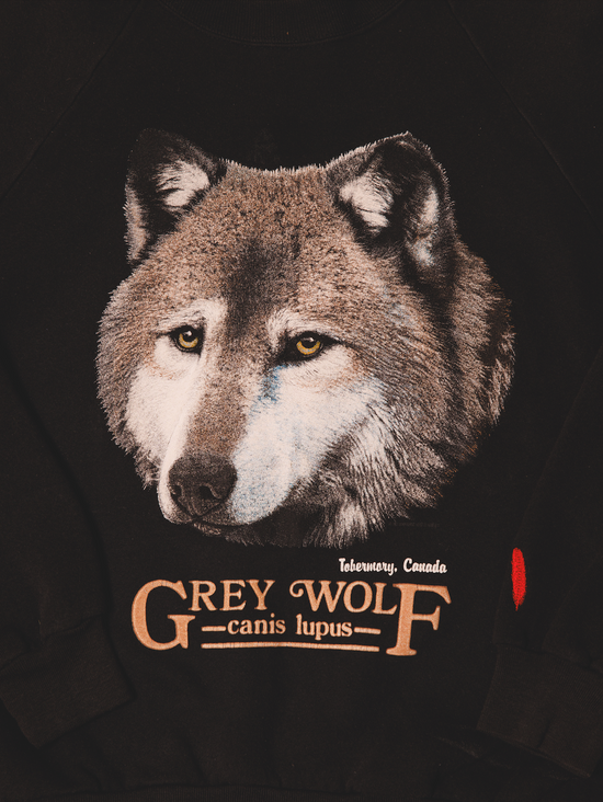 Vintage Wolf Crew ( Black)