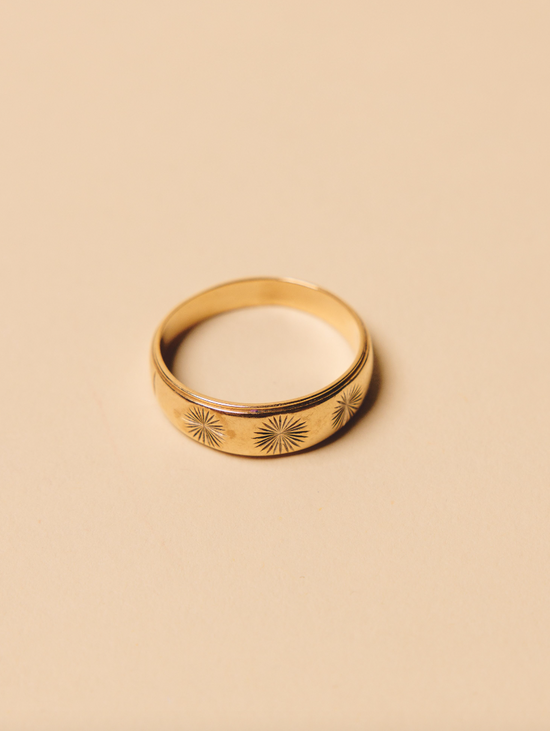 Vintage 70's, 14k Gold Ring